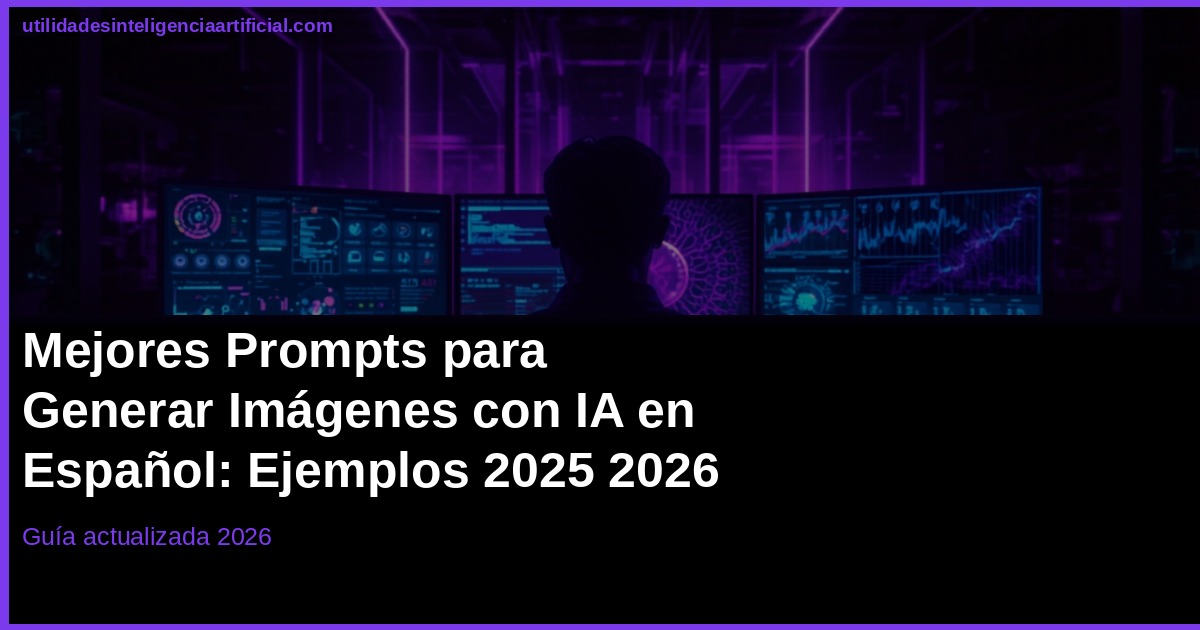 Mejores Prompts para Generar Imágenes con IA 2026