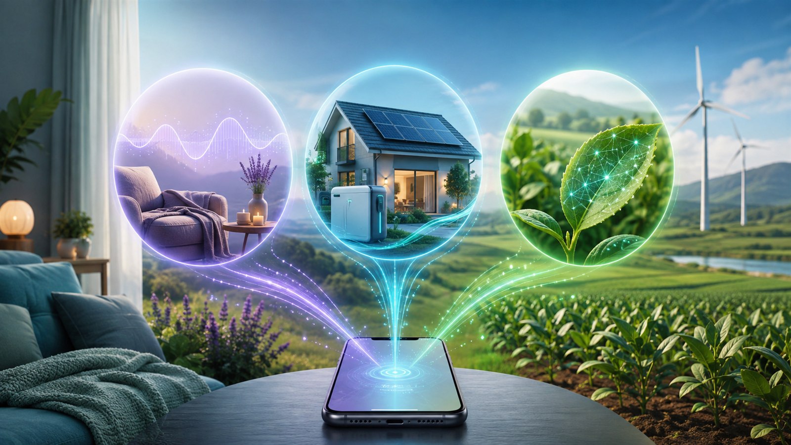 Aplicaciones de IA para bienestar, eficiencia energética y agricultura